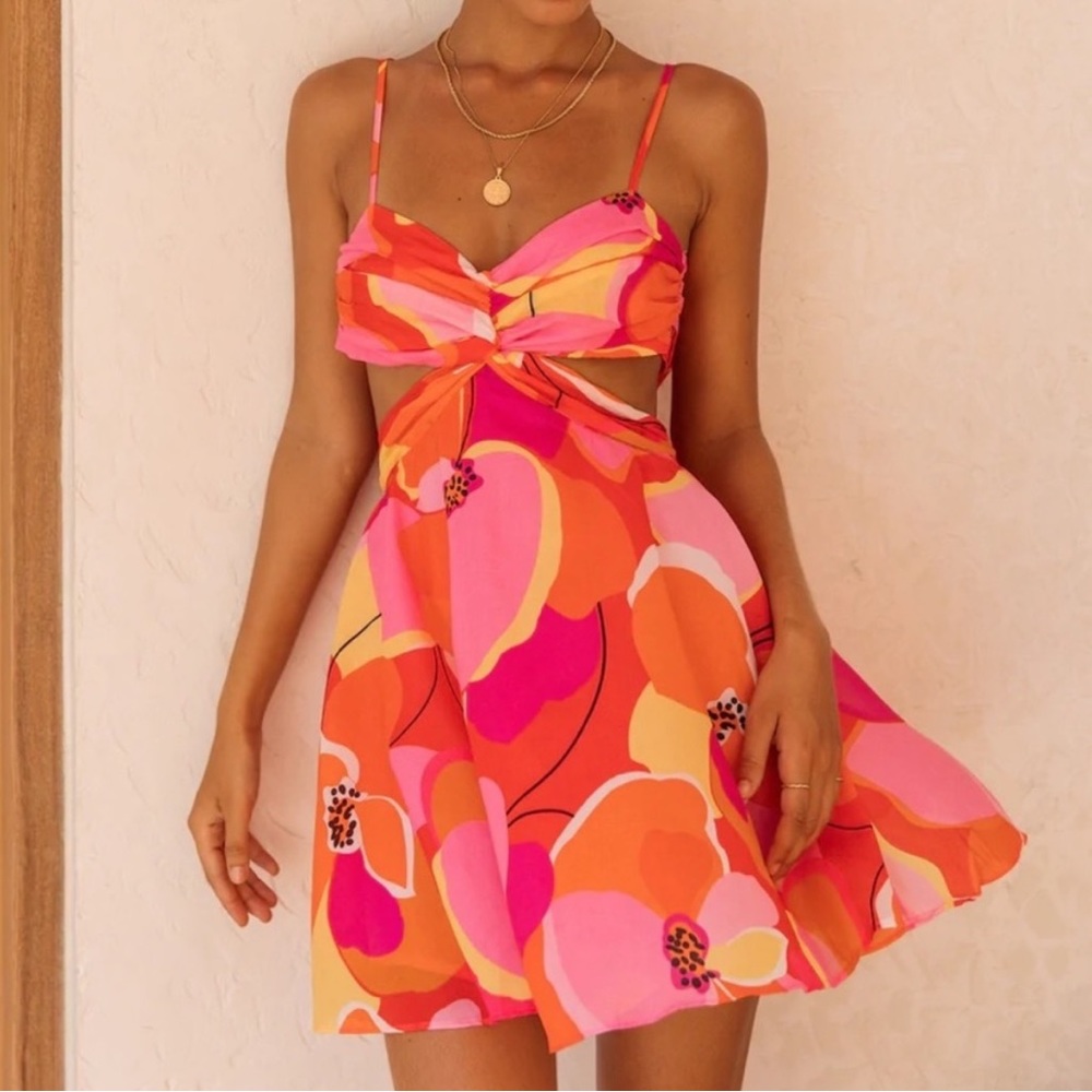 Fortunate One Cutout Dress in Small